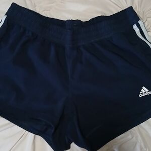 Adidas Women's Dark Blue Athletic Shorts